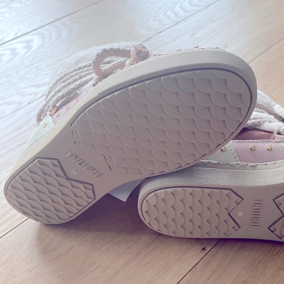 Inuikii curly rock shearling sneaker boot size 38 - Picture 4 of 5